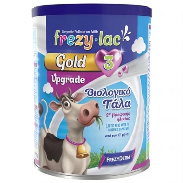Frezyderm Frezylac Gold 3 Upgrade Βιολογικό Γάλα σε Σκόνη, από τον 10ο μήνα 900gr