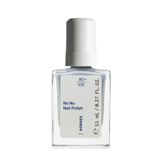 Korres No No Nail Polish N.72 Pastel Blue Βερνίκι Νυχιών 11ml