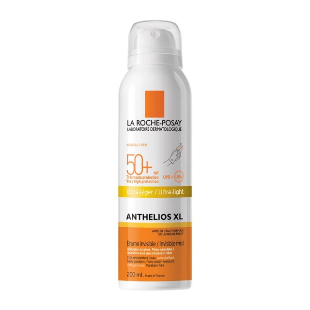 La Roche Posay Βody Μist SPF50+ Αντηλιακό Mist Σώματος 200ml