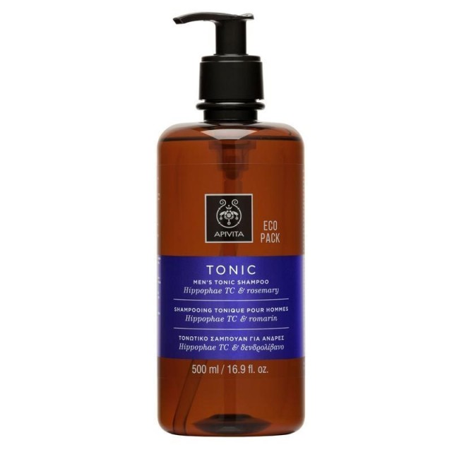 Apivita Mens Tonic Shampoo Τονωτικό Σαμπουάν κατά της Τριχόπτωσης για Άνδρες 500ml
