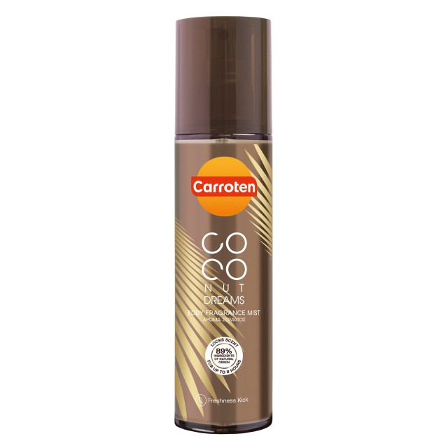 Carroten Body Mist Coconut Dreams με Άρωμα Καρύδας 200ml
